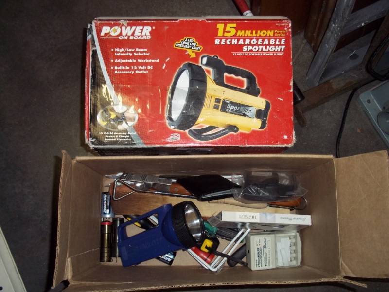 Sport Spot 12v 3-LED  Auxiliary light, brackets, flashlight, etc