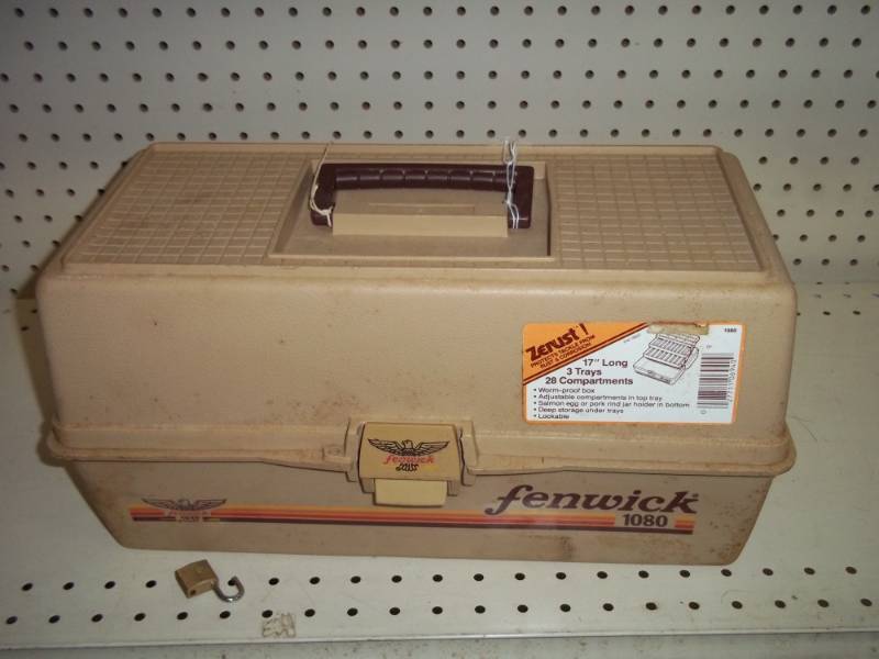 Fenwick Tackle box with tackle