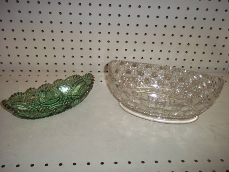 2 Glass Bowls