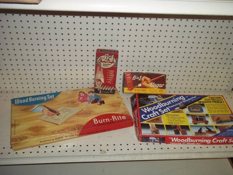 Wood Burning kits with wood burning pencils