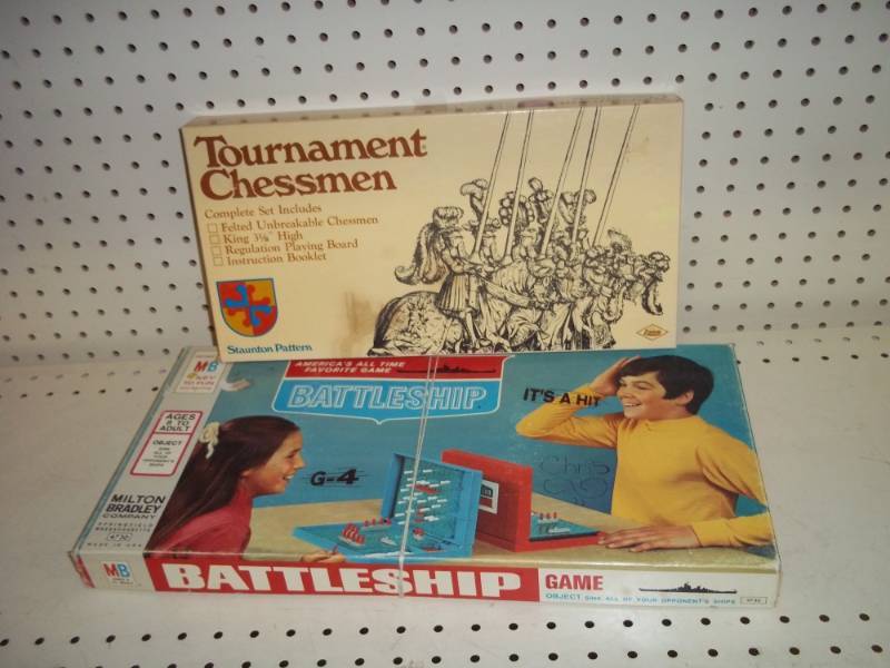 Battle Ship and Chess Games