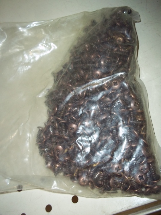 2 pounds of 12 Brass Screws