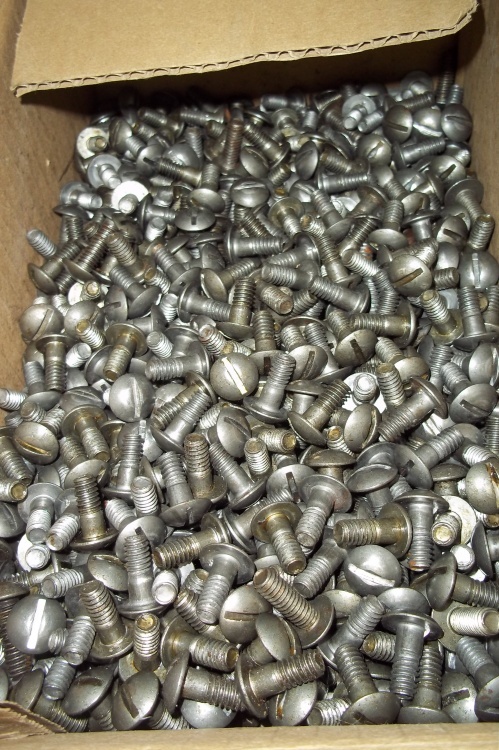 Large box of 12 Carriage bolts