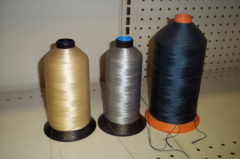 3 bulk rolls of thread