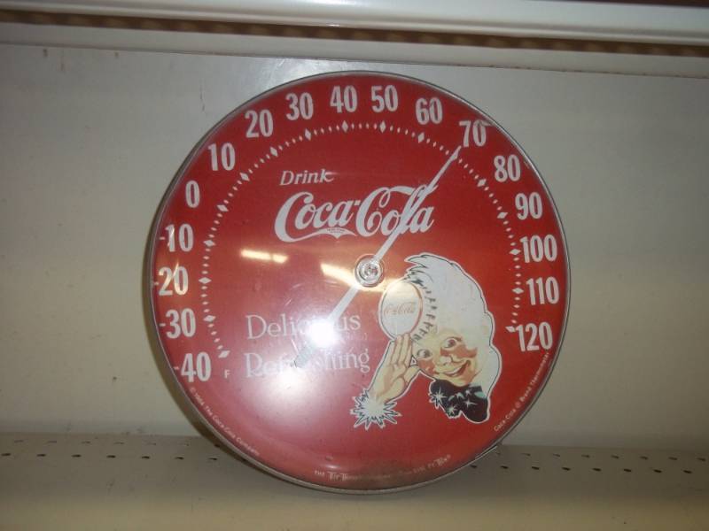 Vintage Coca-Cola thermometer