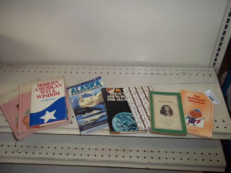 assortment of books