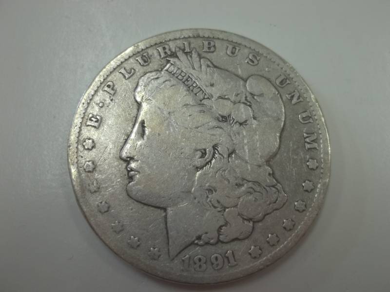 1891 Morgan Silver Dollar 90% Silver
