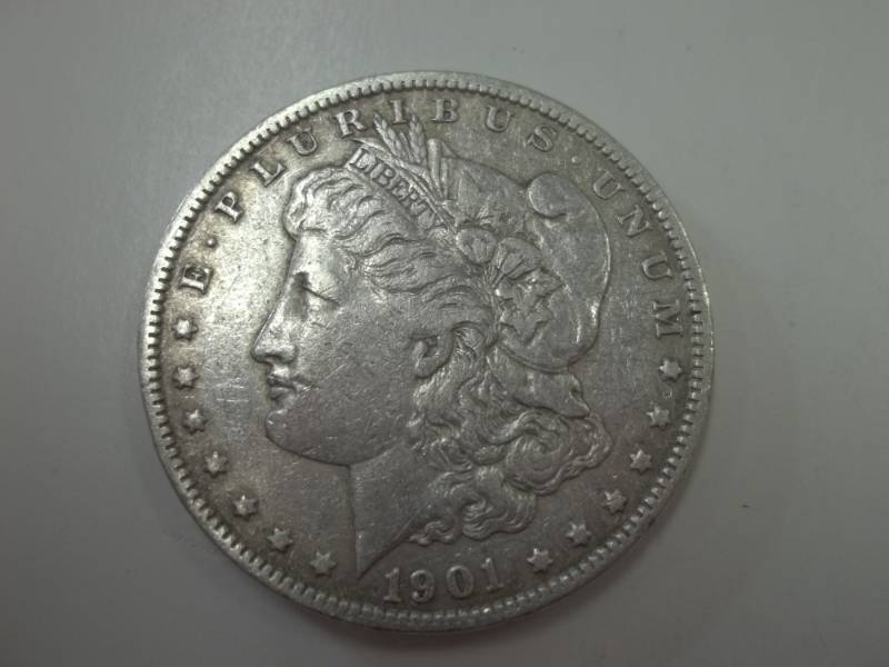 1901 Morgan Silver Dollar 90% Silver