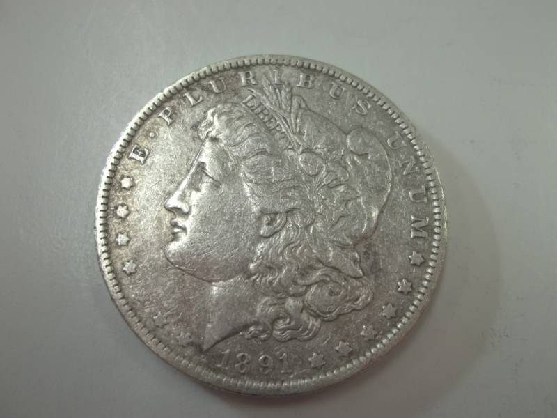 1891 Morgan Silver Dollar 90% Silver
