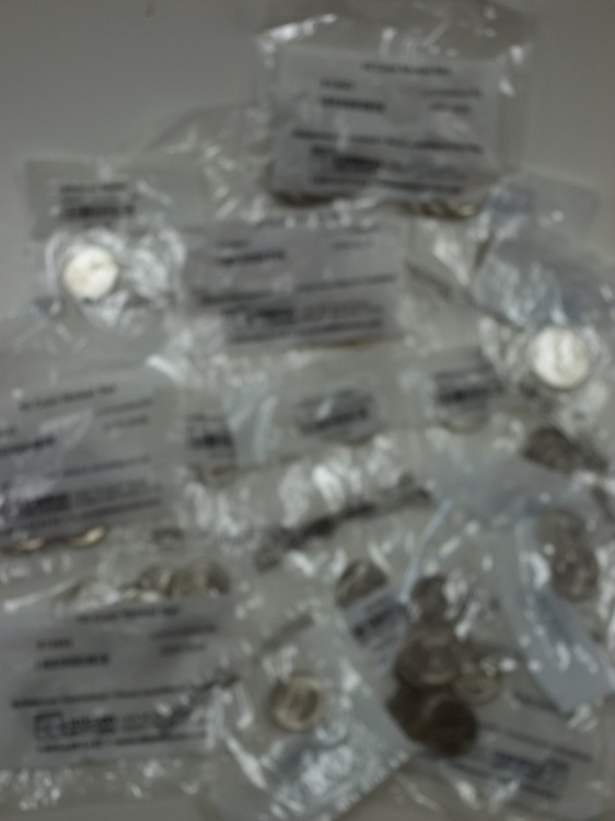 Uncirculated  Coins mostly Nickels