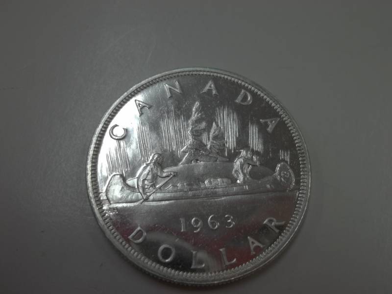 1963 Voyager Canadian Silver Dollar 80% Silver