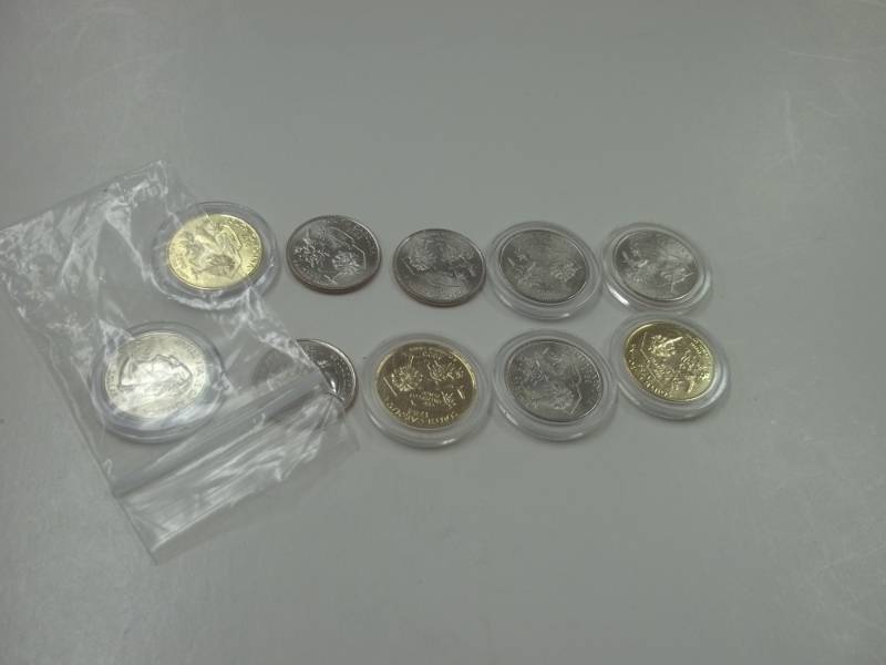 10 - 2000 South Carolina Quarters