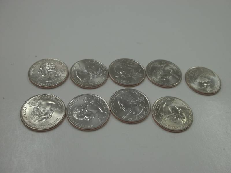 9 - 2002 Louisiana Quarters