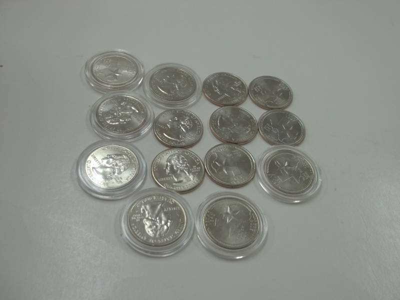 14 - 2004 Texas Quarters