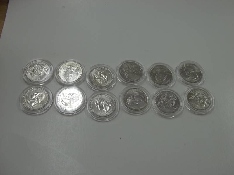 12 - 2008 Arizona D Quarters in case