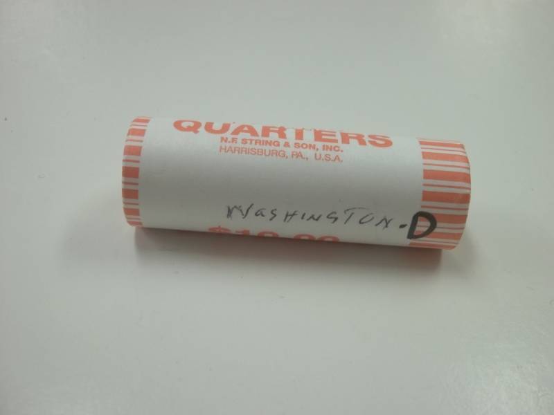 Roll of Washington 2007 D Quarters