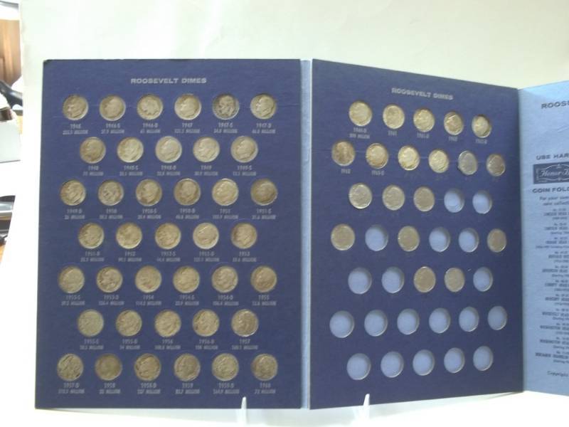 Roosevelt Head Dime Collection