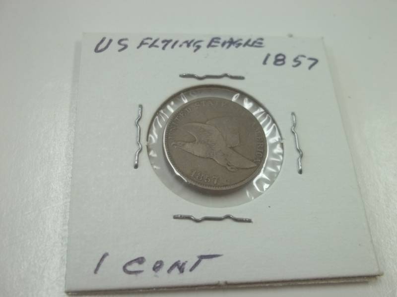 1857 Flying Eagle one Cent