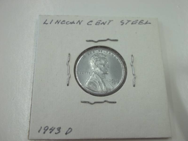 1943 D Lincoln Steel Cent