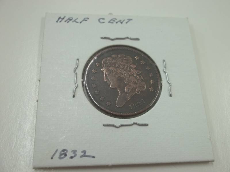 1832 Half Cent