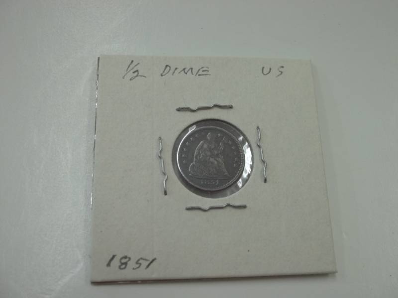1851 12 Dime