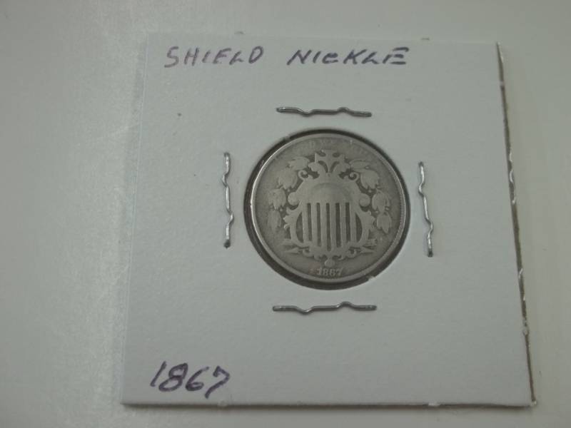 1867 Shield Nickle