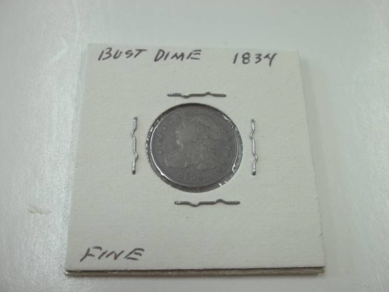 1834 Bust Dime
