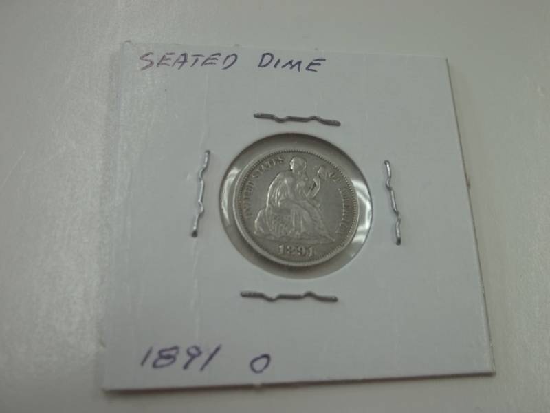 1891 Seated Dime