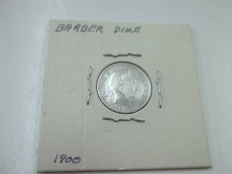 1900 Barber Dime