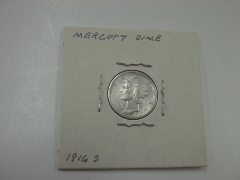 1916 Mercury Dime
