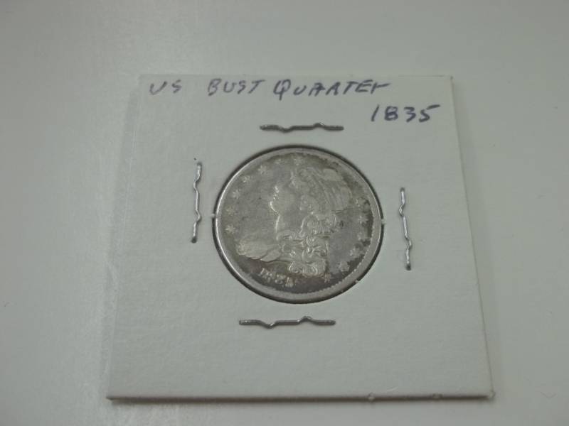 1835 US Bust Quarter