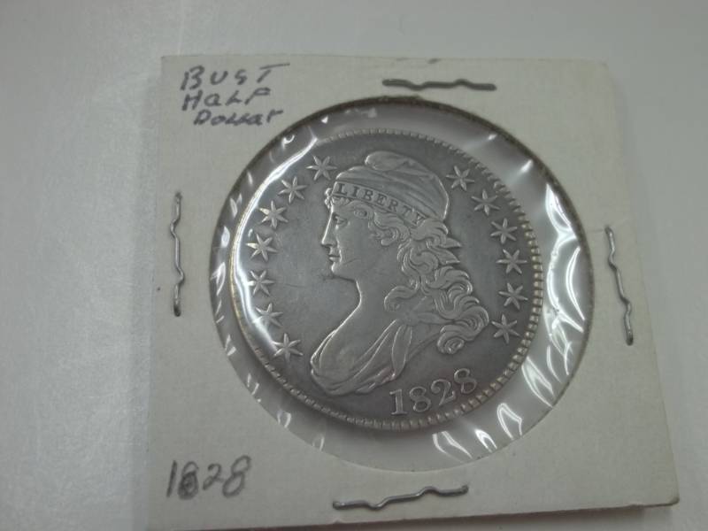 1828 Bust Half Dollar