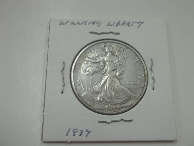 1937 Walking Liberty Half Dollar