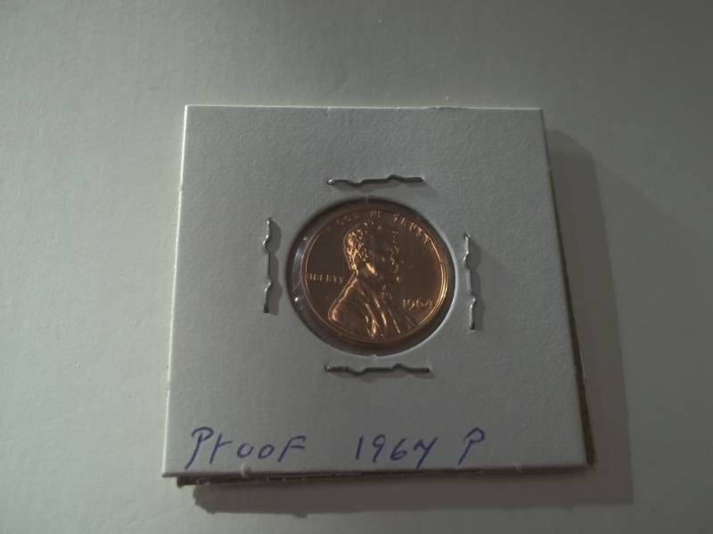 1964 P Proof Penny