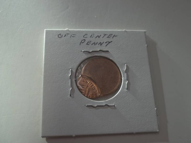Penny Error Off Center