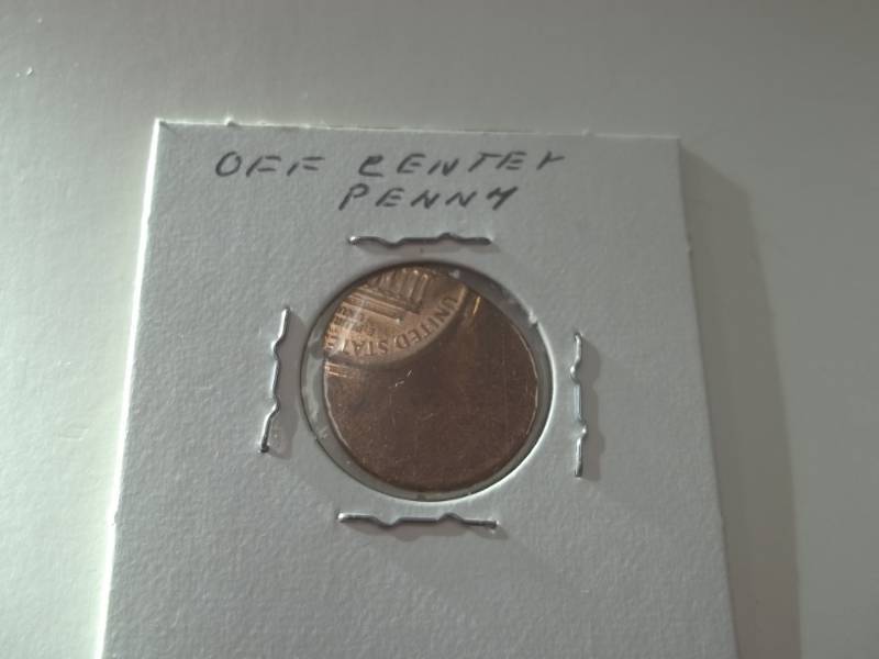 Penny Error Off Center