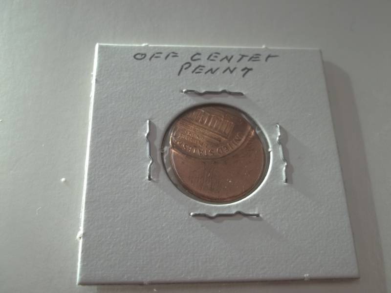 Penny Error Off Center