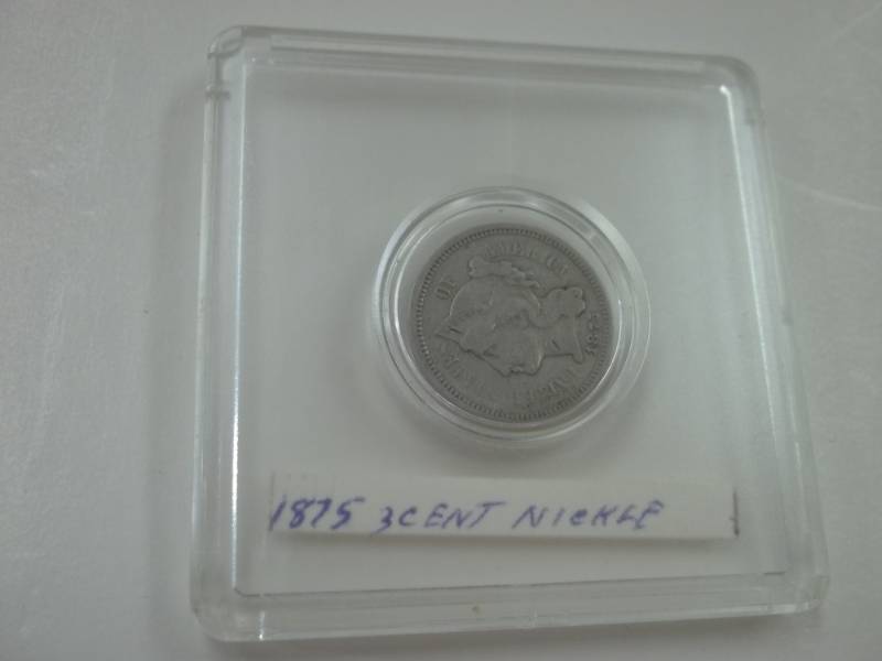 1875 3 Cent Nickle