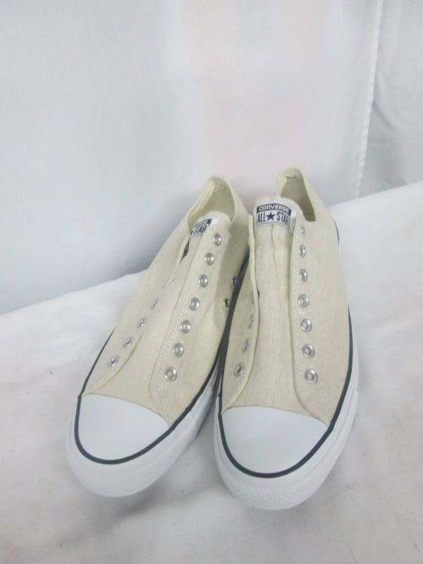 lot 48 image: Converse Unisex Washed Textile Low-Cut Sneakers
