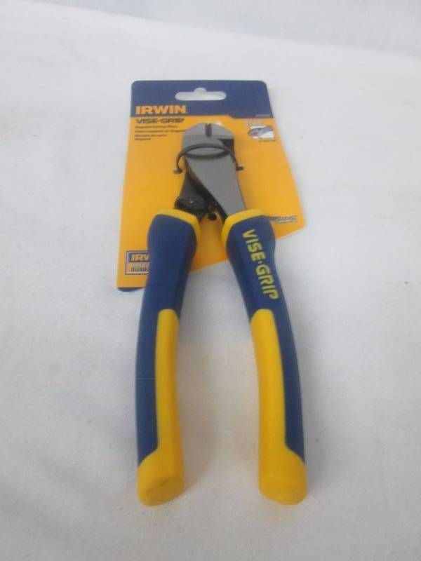 lot 35 image: Irwin Vise Grip 8 Diagonal Pliers