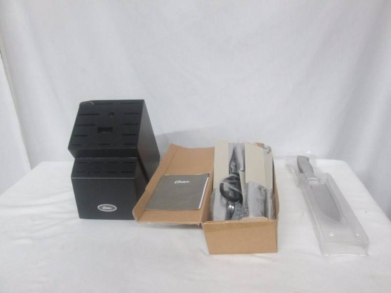 lot 39 image: Oster Baldwyn 22-pc. Stainless Steel Cutlery Set