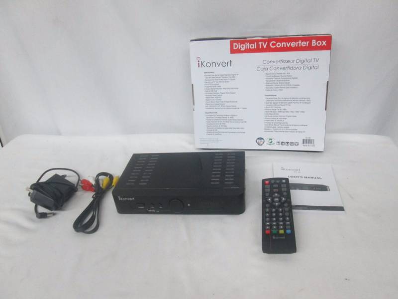 lot 81 image: iKonvert TV Converter Box