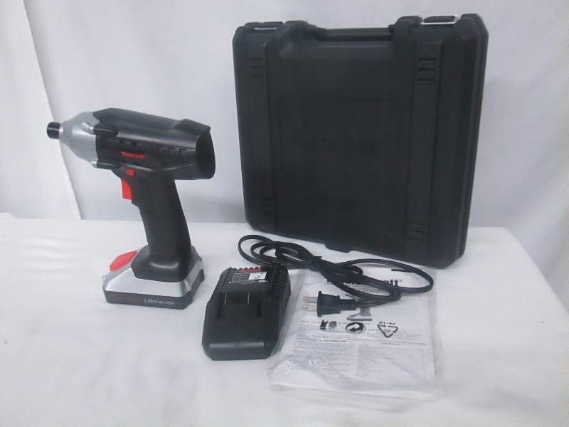 lot 9 image: Master Craft 20-Volt Li-Ion Max Impact Driver