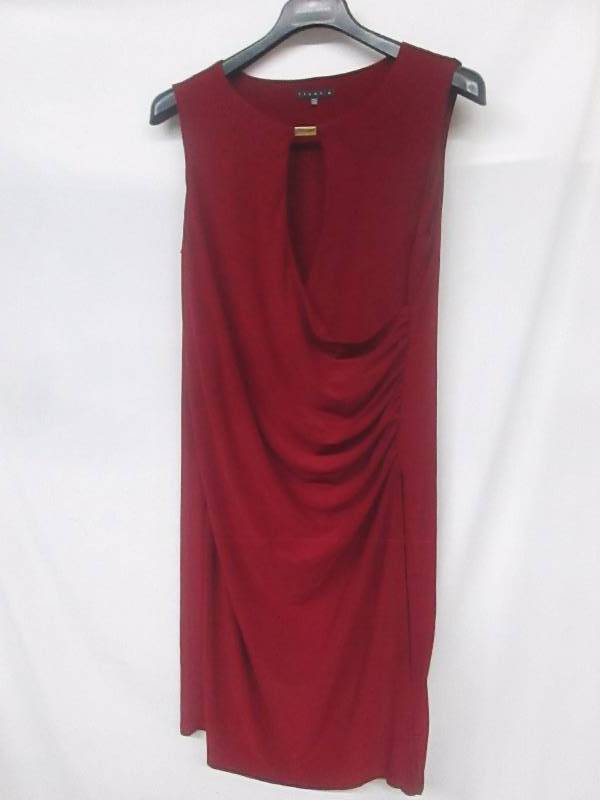 lot 85 image: Tiana B Plus Keyhole Neckline Wrap Dress