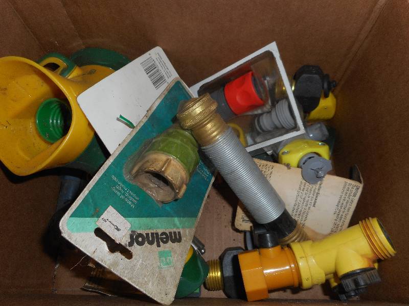 HOSE CONNECTORS AND SPRINKERS