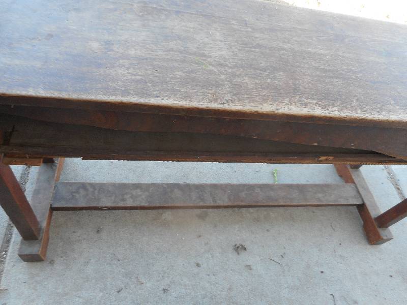 ANTIQUE PIANO BENCH