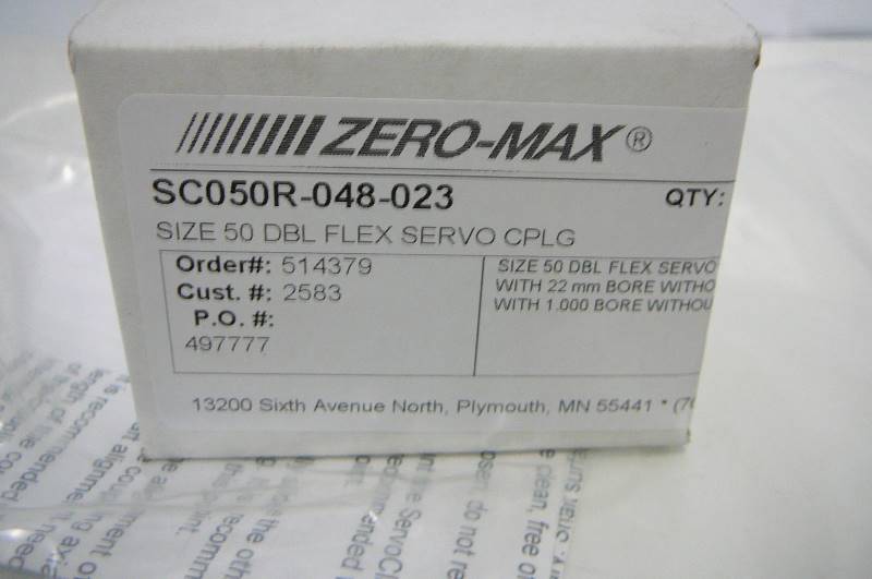 Zero - Max SC050R-048-023 SIZE 50 dbl Flex sorro Cpl6  1 count