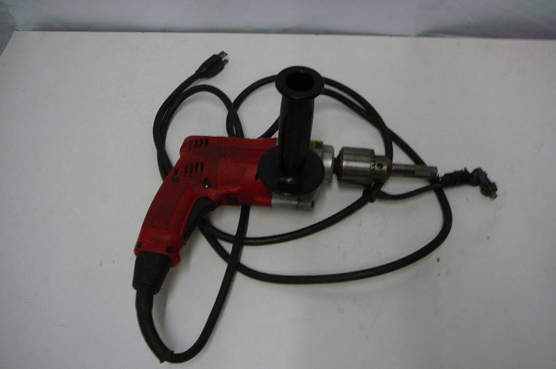 Milwaukee Magnum Hole Shooter 12 drill w key Forward - Rev  works