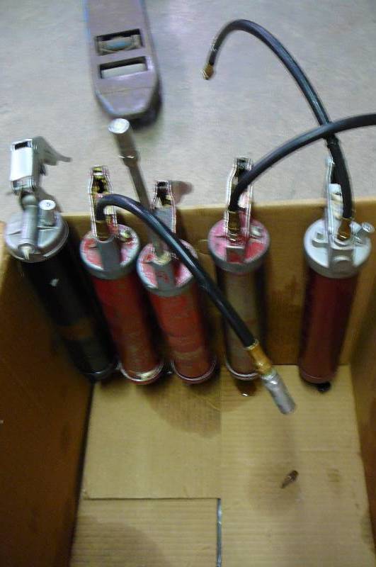 Lot of Grease Guns 5 Count