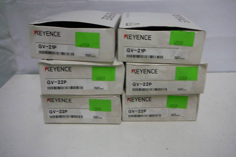 Keyence GV-21P Laser Sensor 6 Count